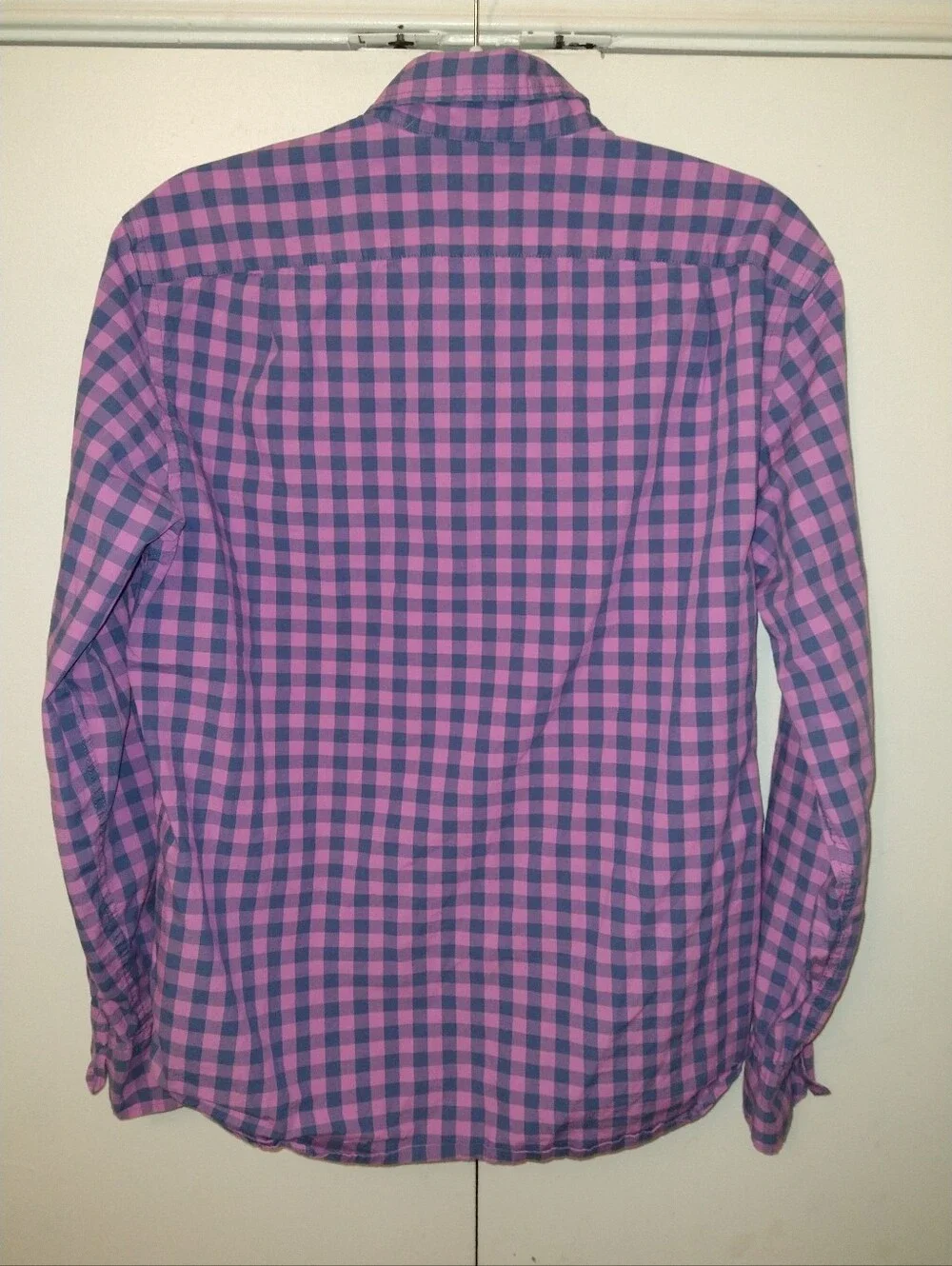 J Crew Flex Washed Slim Untucked Long Sleeve Button Down Shirt Men's sz Medium.